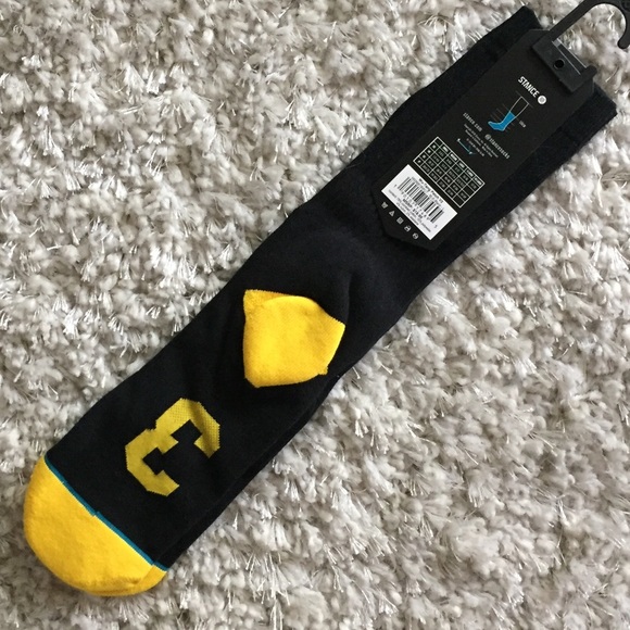 Stance Combed Cotton Wu Tang Patch Crew Socks L - Picture 5 of 6